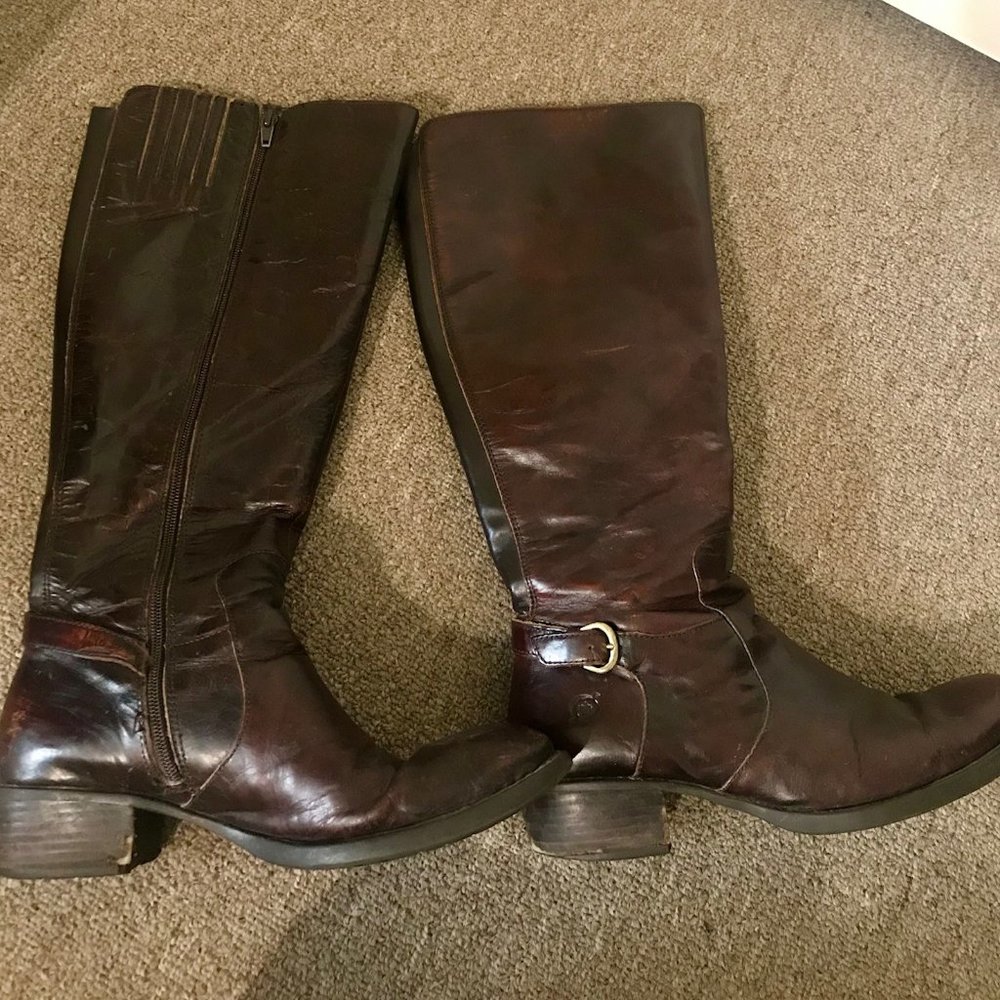 Born Helen Leather Riding Boot - Picture 7 of 7